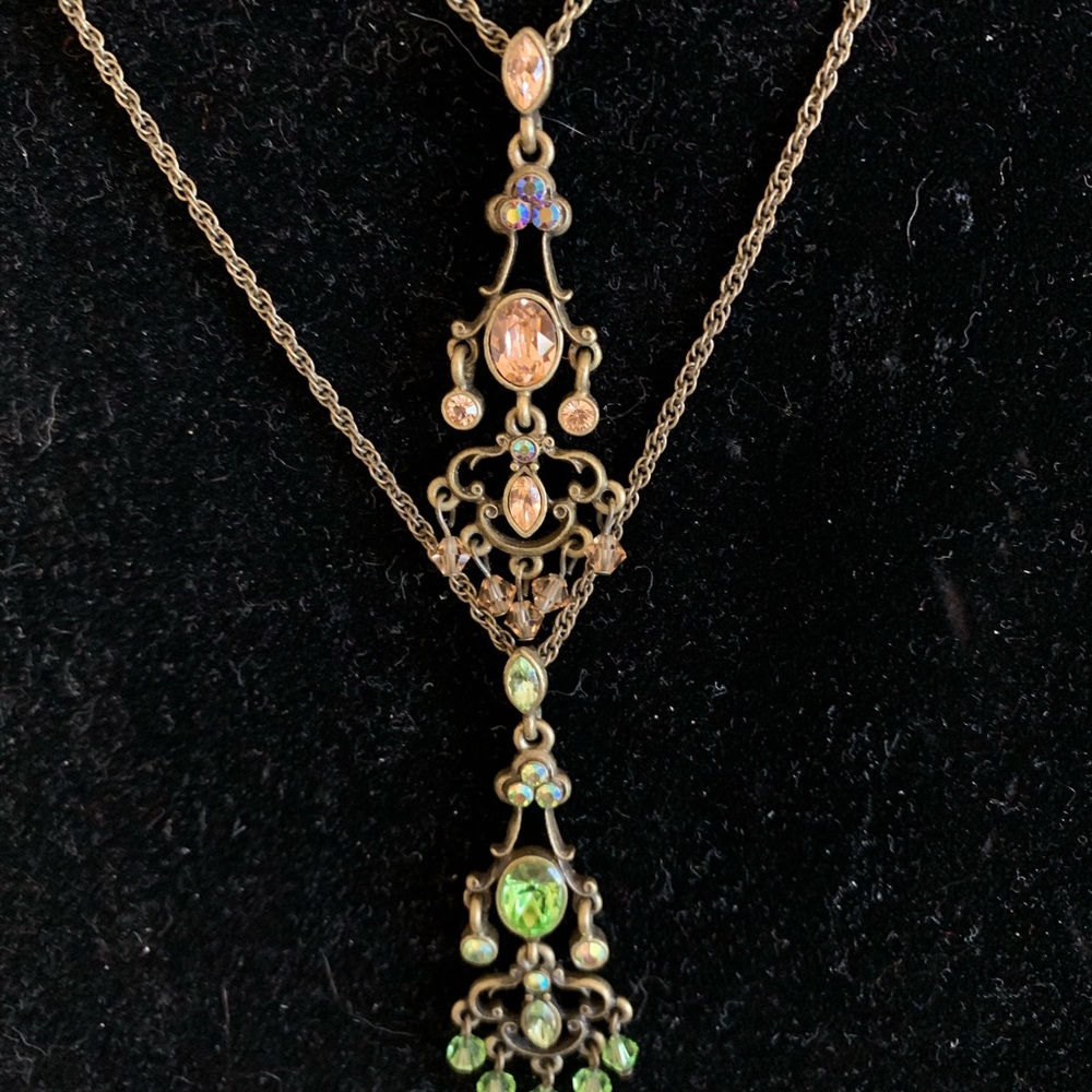 Peach Vintage Necklace